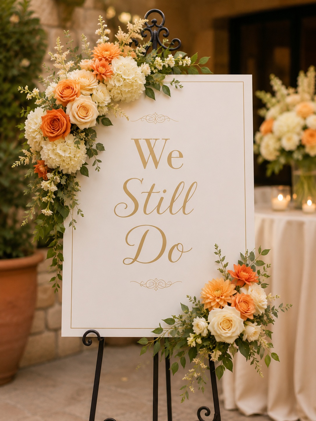 Vow renewal celebration