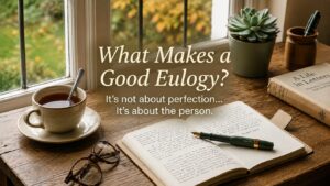 What makes a good funeral eulogy