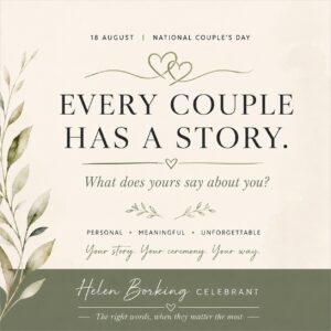 National Couple’s Day – every couple has a story, with Helen Borking Lancashire Wedding Celebrant